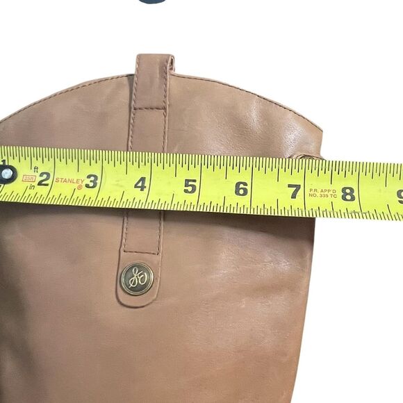 Sam Edelman Penny 2 Riding Boots Womens Size 6.5 Wide Calf Tan Leather Knee High - Picture 5 of 16